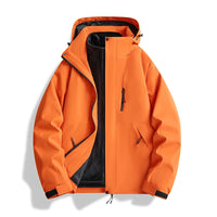 High Quality Unisex Winter Wear Sports Outdoor Softshell Jacket Inner Fleece Material Hooded Style Men's Softshell Jacket