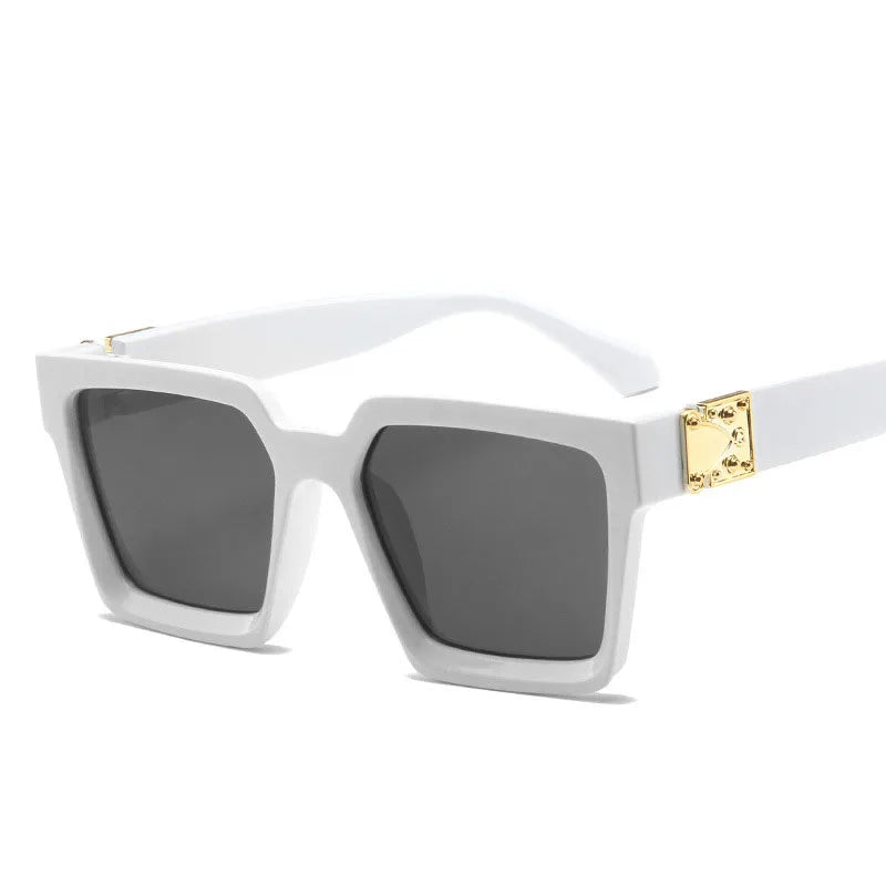 OVOYAN Square Vintage Sunglasses Men Luxury Brand Designer Men Eyeglasses Luxury Retro High Quality Female Oculos Women UV400