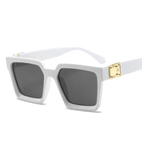 OVOYAN Square Vintage Sunglasses Men Luxury Brand Designer Men Eyeglasses Luxury Retro High Quality Female Oculos Women UV400