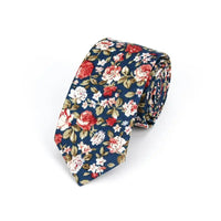 Brand New 100% Cotton Men's Paisley Print Neck Ties For Men Necktie Narrow Slim Skinny Cravate Narrow Flower Neckties Corbatas