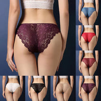 New Fashion Sexy Lace Underpants Women 8 colors Knickers Stylish Briefs Soft Lady Casual Underwear Shorts Panties