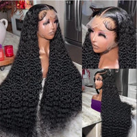 Wholesale Before Lace 13*4 Wig Brown Long Hair Small Curls Fashion Women in Africa and America