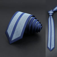 Skinny 6cm Ties For Men Wedding Dress Necktie Floral Paisley Patchwork Black Blue Tie Business Slim Shirt Accessory Gift Cravate