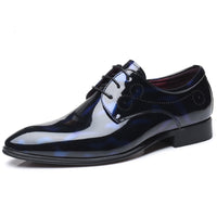 Patent Leather Oxford Shoes For Men Dress Shoes Men Formal Shoes Pointed Toe Business Wedding Plus Size  men dress shoe