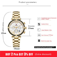 REWARD Luxury Fashion Women Watches Waterproof Casual Quartz Ladys Watch for Woman Dress Ladies Wristwatches Relogio Feminino