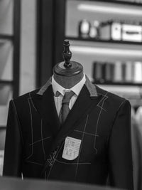 Wholesale Black and White Double Breasted Wedding Suits for Men Peaked Lapel Slim Fit Tuxedos 2 Pieces Fashion Casual Suits