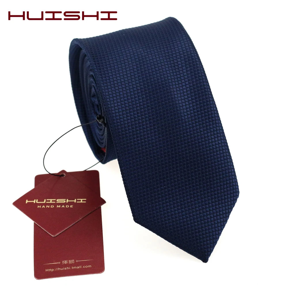 Banquet England Style Necktie Journalist Stripe Shape Waterproof Tie Men Formal Business Navy Solid Suit Evening Dress Neck Tie