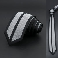 Skinny 6cm Ties For Men Wedding Dress Necktie Floral Paisley Patchwork Black Blue Tie Business Slim Shirt Accessory Gift Cravate