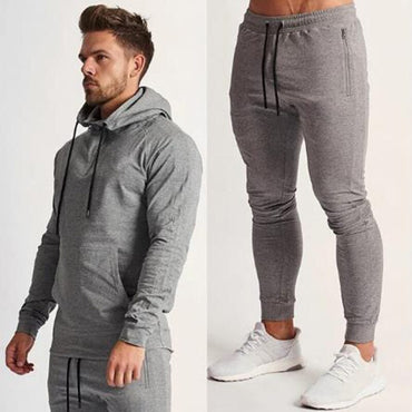 2019 New fashion Print Men Sport Set Spring Tracksuit long Sleeve Hoodie Sweatshirt