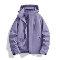 High Quality Unisex Winter Wear Sports Outdoor Softshell Jacket Inner Fleece Material Hooded Style Men's Softshell Jacket