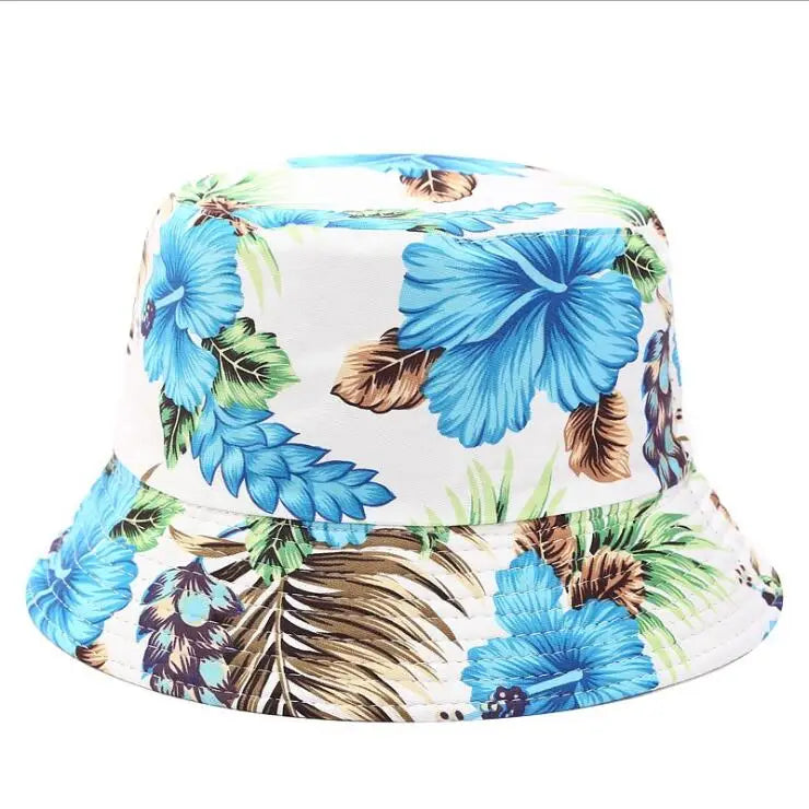 Cheap Price High Quality Summer Sunshade Printing Bucket Hat Face Mask Set Wholesale