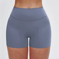 Tight Yoga Shorts For Women, High Waisted And Waist Cinching Fitness Pants, Hip Lifting And Running Sports Shorts