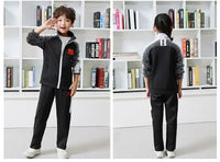 Spring autumn men sportswear women leisure fighting martial arts Suits coach class school College uniform couple customization