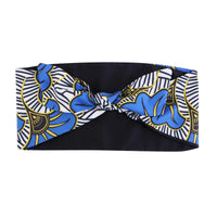 New Hair bands African Pattern Print Knotted Style Headband For Women Sport Yoga Salon Make Up Hair Wrap Fashion Accessories