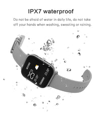 SENBONO P8 Smartwatch IP67 Waterproof Smart Clock Women Relogio Inteligente Smart Watch Men support Heart Rate Fitness Tracker