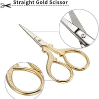 Durable Stainless Steel Retro Tailor Scissor Crane Shape Sewing Small Embroidery Craft CrossStitch Scissors DIY Home Tools