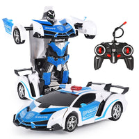 26 Styles RC Car Transformation Robots Sports Vehicle Model Robots Toys Remote Cool RC Deformation Cars Kids Toys Gifts For Boys