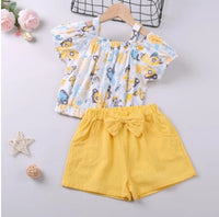 Humor Bear  Summer Girl Clothes Sets 2Pcs Fashion Navy Short Sleeve +Pleated Skirt Kids Clothes Suit Cute Toddler Clothes