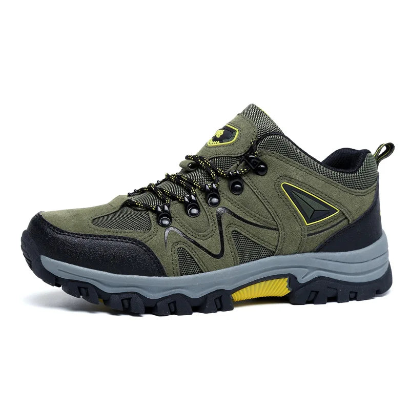 Cross-border Hot-Selling Spring Season Outdoor Hiking Trekking Trail Climbing Shoes Men Non-Slip Wear-Resistant Lightweight