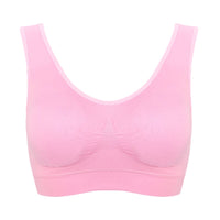 Plus Size Bras For Women Seamless Bra With Pads to 4XL 5XL Bralette Push Up Brassiere Vest Wireless Active fashion underwear