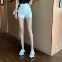 Shorts Women Skinny Summer Sexy Solid Simple All-match Street 4 Colors Ulzzang Femme Bottom Hot Girls Leisure Chic Clubwear Ins