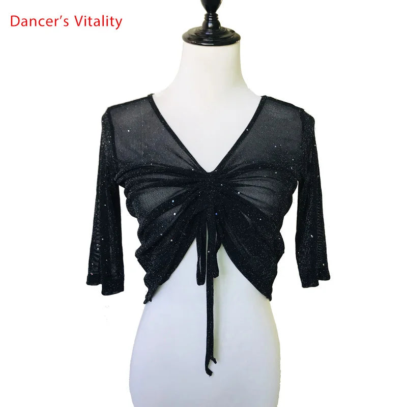 Belly Dance Tops New Sexy Oriental Dance Dance Clothes Summer Practice Clothes Beginners Dance Clothing