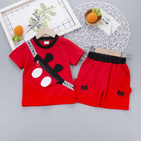 New Summer Baby Girl Clothes Suit Children Boys Cotton Cartoon T Shirt Shorts 2Pcs/sets Toddler Fashion Clothing Kids Tracksuits