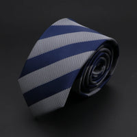 30 Styles Men's Jacquard Striped Solid Color Necktie 6cm Slim Narrow Suit Shirt Accessory Daily Wear Cravat Wedding Party Gift