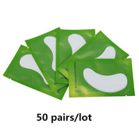 50/100 Pairs Eyepatch for Eyelash Extension Individual Pads Silk Eye Patches Under Eye Pads Lash Eyelash Extension Patches