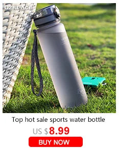 500/1000ml Sports Water Bottles BPA Free Portable Leakproof Shaker Outdoor Tour Gym Drink Bottle Eco-friendly Plastic Coffee Cup