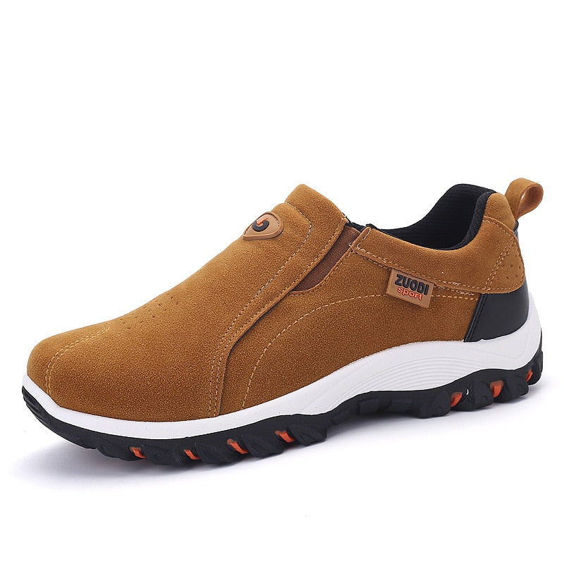 Men Casual Shoes Breathable Outdoor Sneakers Lightweight Walking Shoes Autumn Spring Men Loafers Slip On Dad Shoes Size 39-48