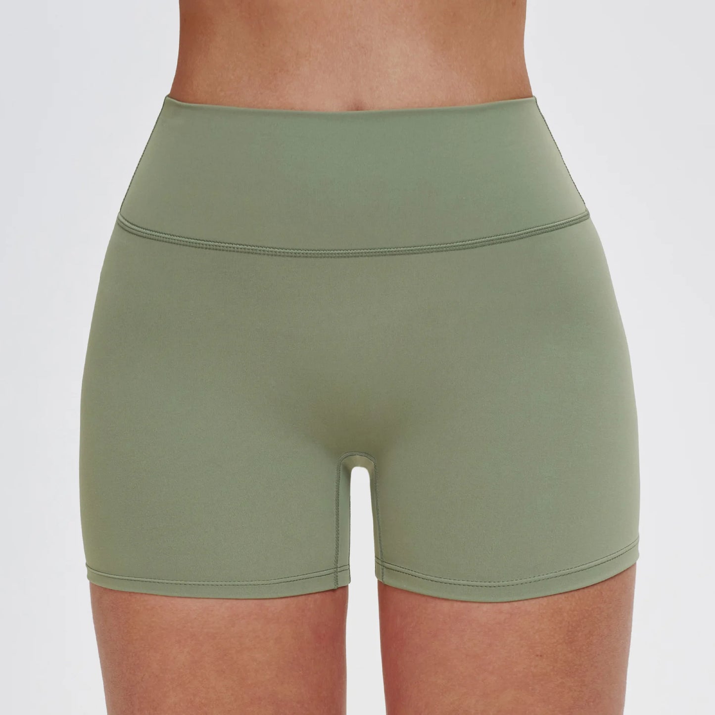 Tight Yoga Shorts For Women, High Waisted And Waist Cinching Fitness Pants, Hip Lifting And Running Sports Shorts