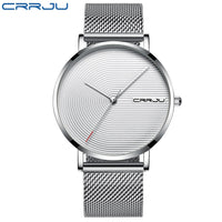 Men Watches Men&#39;s Quartz Wristwatches Male Clock CRRJU Top Brand Luxury Relogio Masculino Wrist Watches Meski For Sports