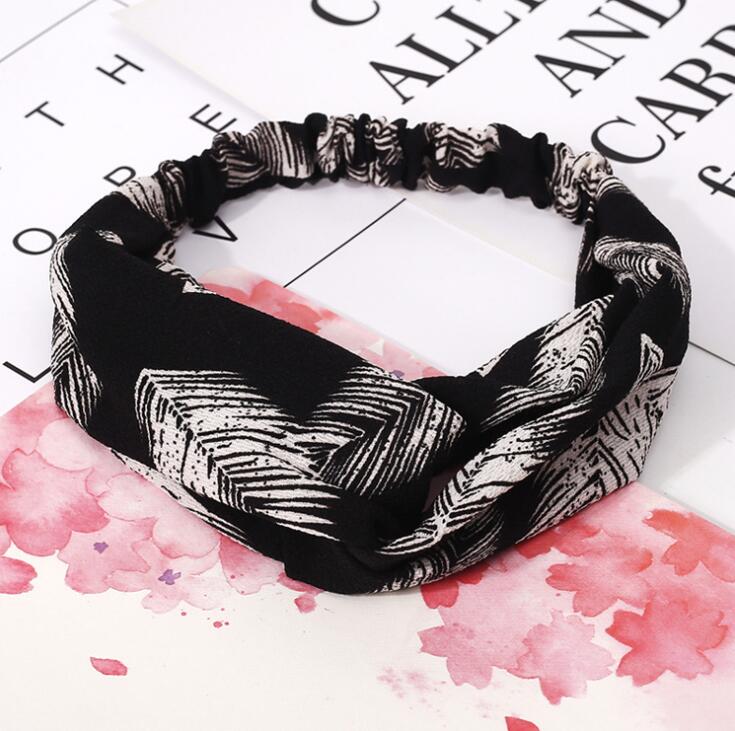 Sexy New Design Fashion Women Summer Style Headbands Bohemian Girl Cross Turban