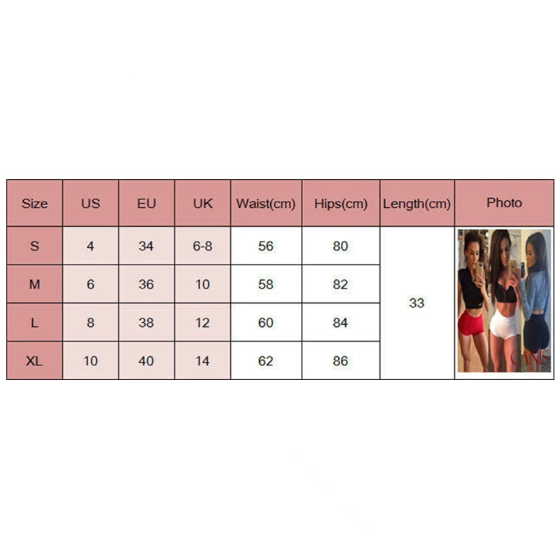 Women 2020 Shorts Fitness Sport High Waist Gym Shorts Running Jogging Hot Short Trousers Solid Color Elastic Waist Ladies Bottom