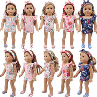 Doll Clothes Unicorn Suits Fit 18 Inch American Of Girl`s &Baby Born Doll 43cm Born Babies Doll Clothes，Toys For Girls