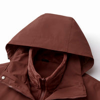 High Quality Unisex Winter Wear Sports Outdoor Softshell Jacket Inner Fleece Material Hooded Style Men's Softshell Jacket