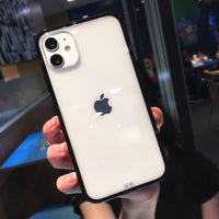 Shockproof Bumper Transparent Soft Silicone Phone Cases For iPhone XR XS Max 7 8 6S Plus X Clear Cover For iPhone 11 12 Pro 13