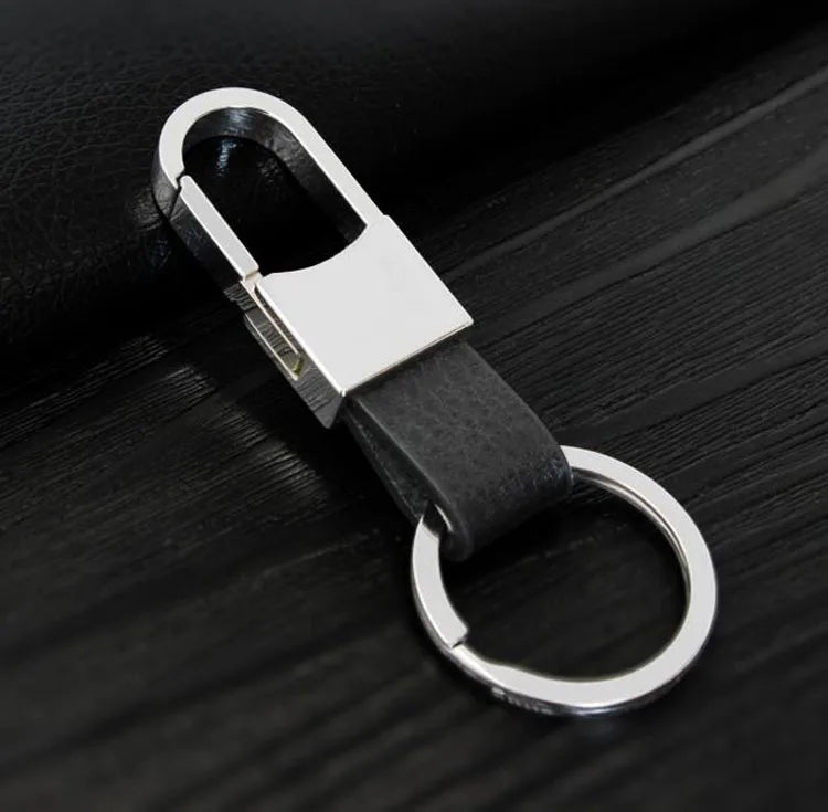 Fashion Leather key Chain New Men Women Metal Waist Hanging KeyChain Best Gift Key Ring jewelry