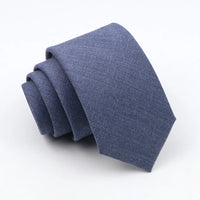 New Classic Solid Color Ties High Quality Soft Thin Casual Skinny Black Beige Blue Neck Tie Business Wedding Dinner Slim Men Tie