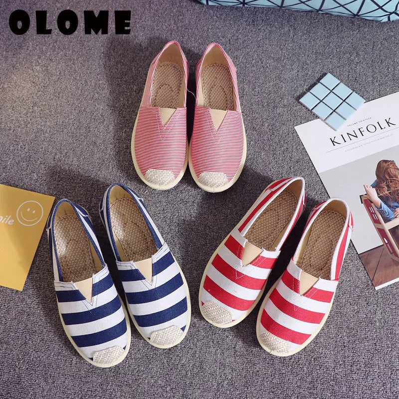 Flat Shoes Women Sneakers Women 2019 Spring New Casual Single Lazy Shoes Female Fisherman Female Ladies Shoes Espadrilles