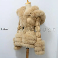 Women's Parka Winter Warm Thick Down Hooded Coat Ladies Fur Cotton Lining Jackets Women  Long Plush Jacket Hoodie Parka Outwear