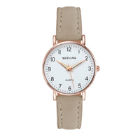 2023 New Watch Women Fashion Casual Leather Belt Watches Simple Ladies