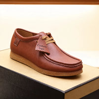 l Shoes High End Formal Lace-up Fashion Trend Soft Bottom Business Office Waterproof Lightweight Genuine