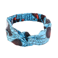 New Hair bands African Pattern Print Knotted Style Headband For Women Sport Yoga Salon Make Up Hair Wrap Fashion Accessories