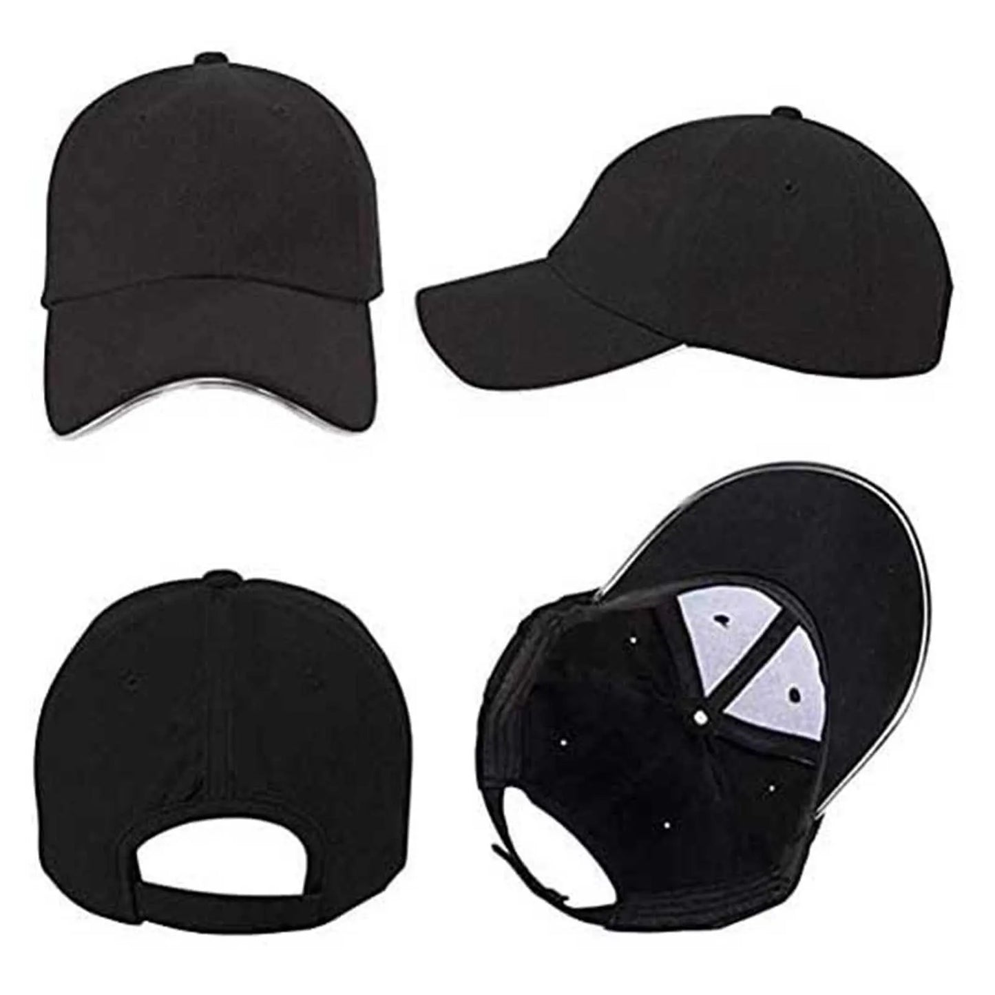 Top LED Lighted Up Baseball Caps For Men Glow Club Party Hat For Women Adjustable Hip-Hop Cap Sports Sun Hats кепка женская