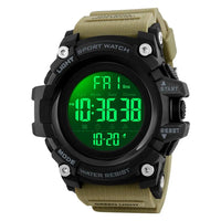 SKMEI Countdown Stopwatch Sport Watch Mens Watches Top Brand Luxury Men Wrist Watch Waterproof LED Electronic Digital Male Watch