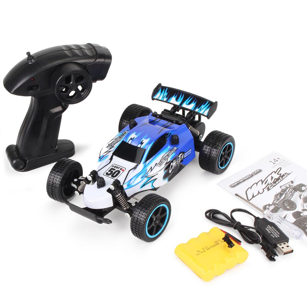 QJ New RC Car 2.4G 4CH Rock Car Driving Big Car Remote Control Car Model Off-road Vehicle Toy Wltoys RC Car Drift