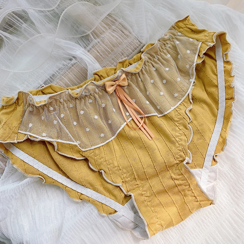 Women's Cotton Panties Large Sizes Sexy Lace Ruffles Bow Sweet Cute Pa Mega Mart Center Women's Cotton Panties Large Sizes Sexy Lace Ruffles Bow Sweet Cute Pa Mega Mart Center