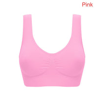 2023 Sexy Bra Top Women Fitness Seamless Bra Padded Dry Quick Push Up Natural Color Breathable Support seamless Bra Nylon